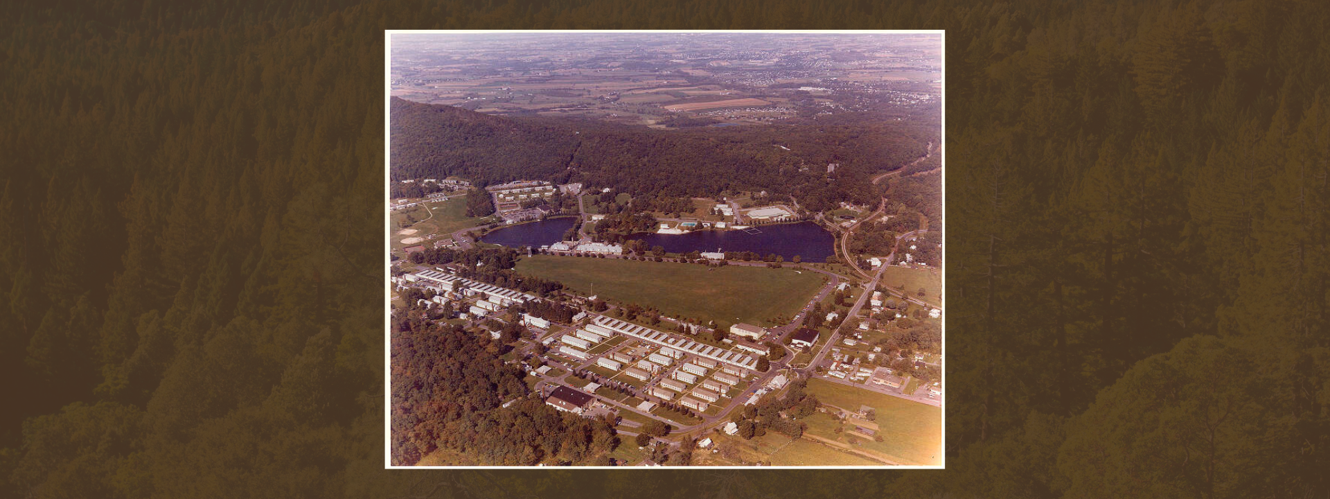 aerial photograph of Camp Ritchie